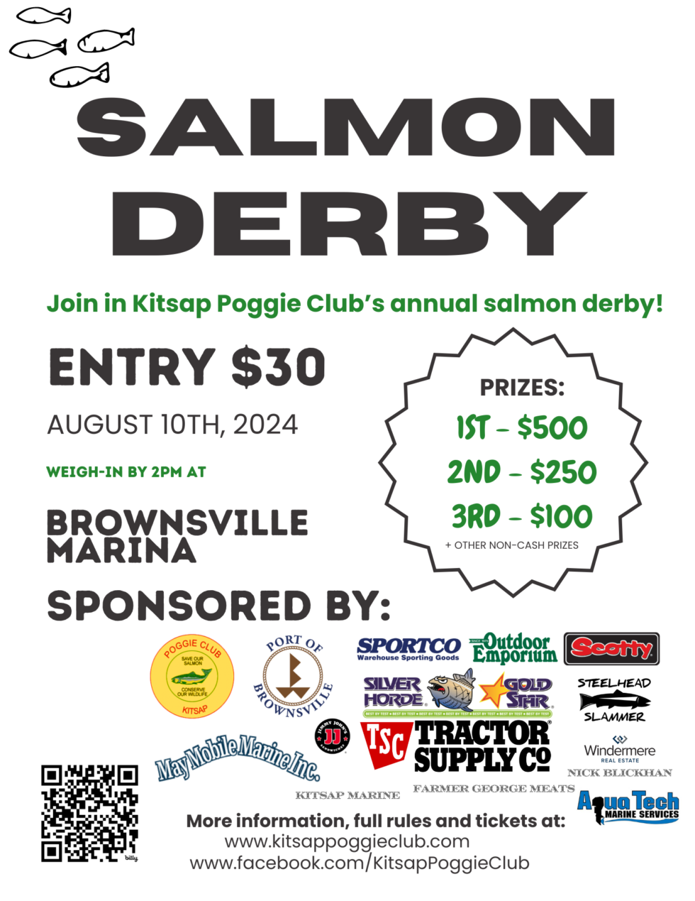 Summer Salmon Derby 2024 - Kitsap Poggie Club